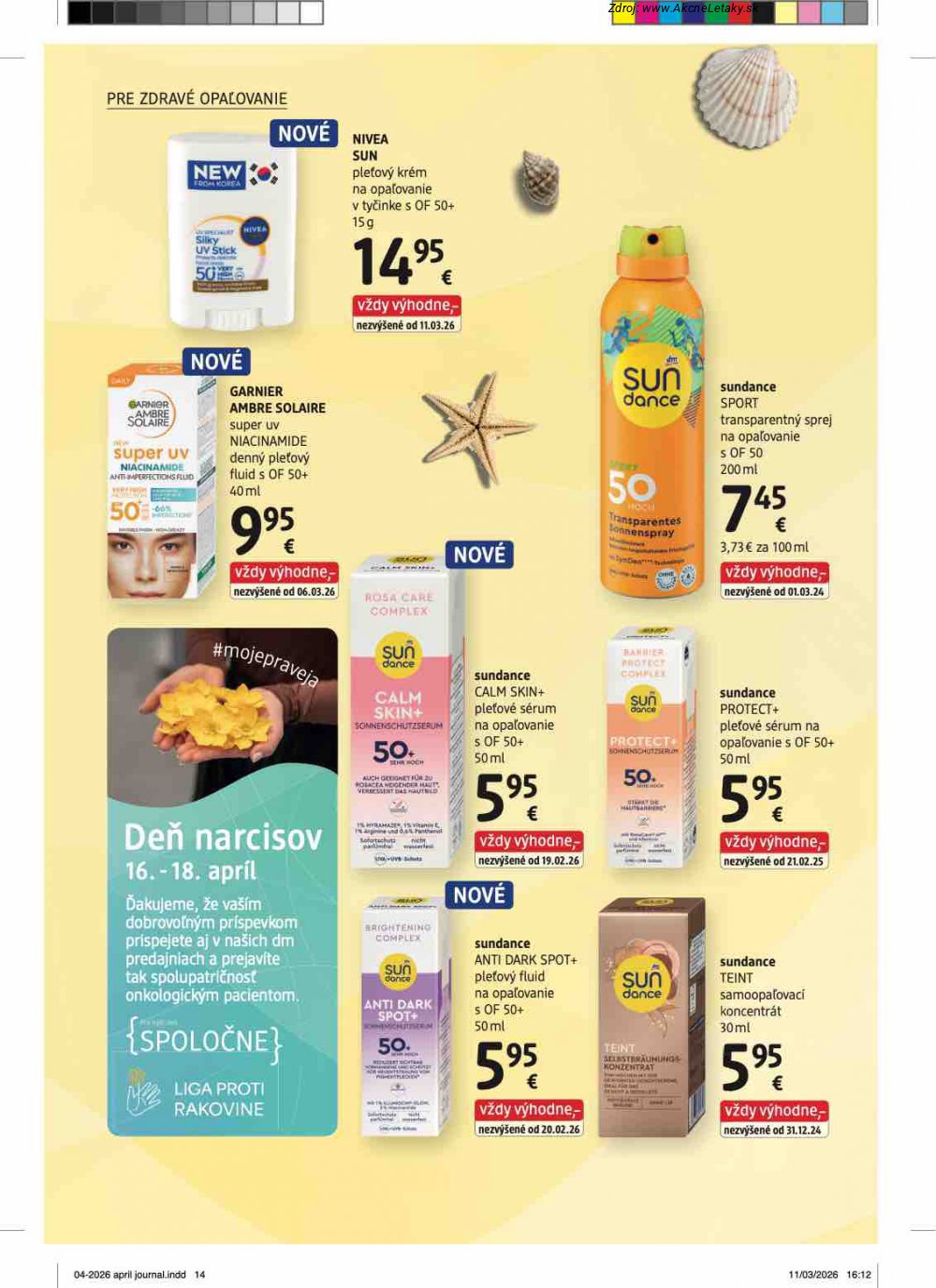 Leták dm drogerie - strana 14