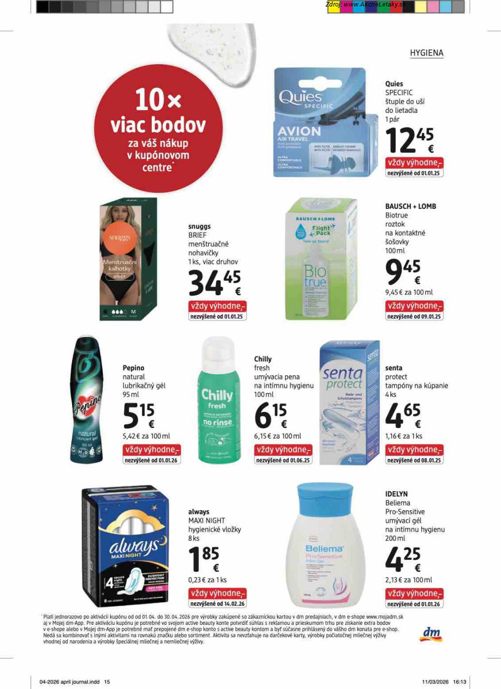 Leták dm drogerie - strana 15