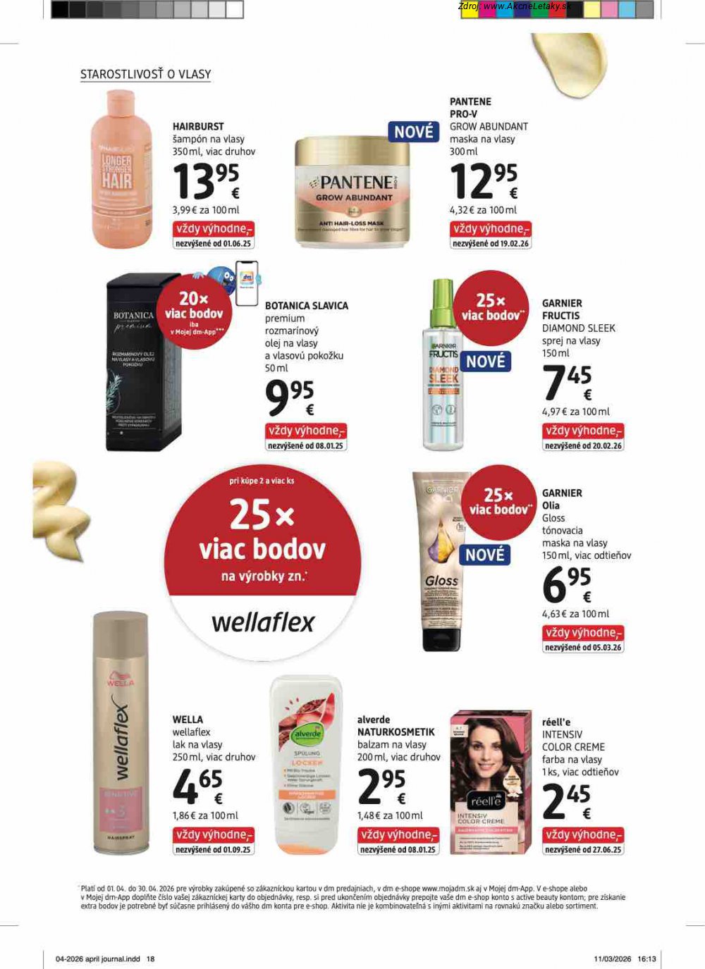 Leták dm drogerie - strana 18