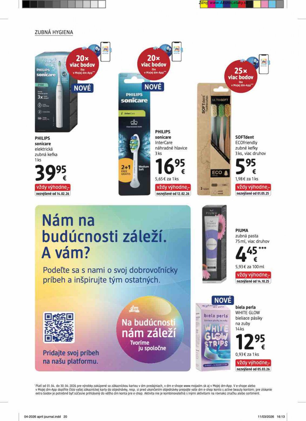 Leták dm drogerie - strana 20
