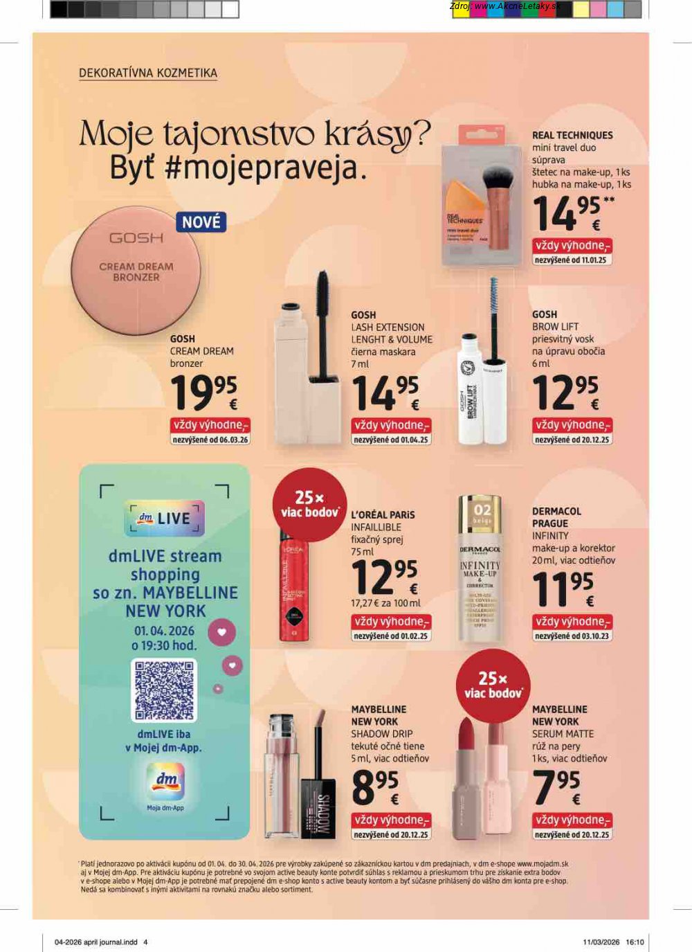 Leták dm drogerie - strana 4