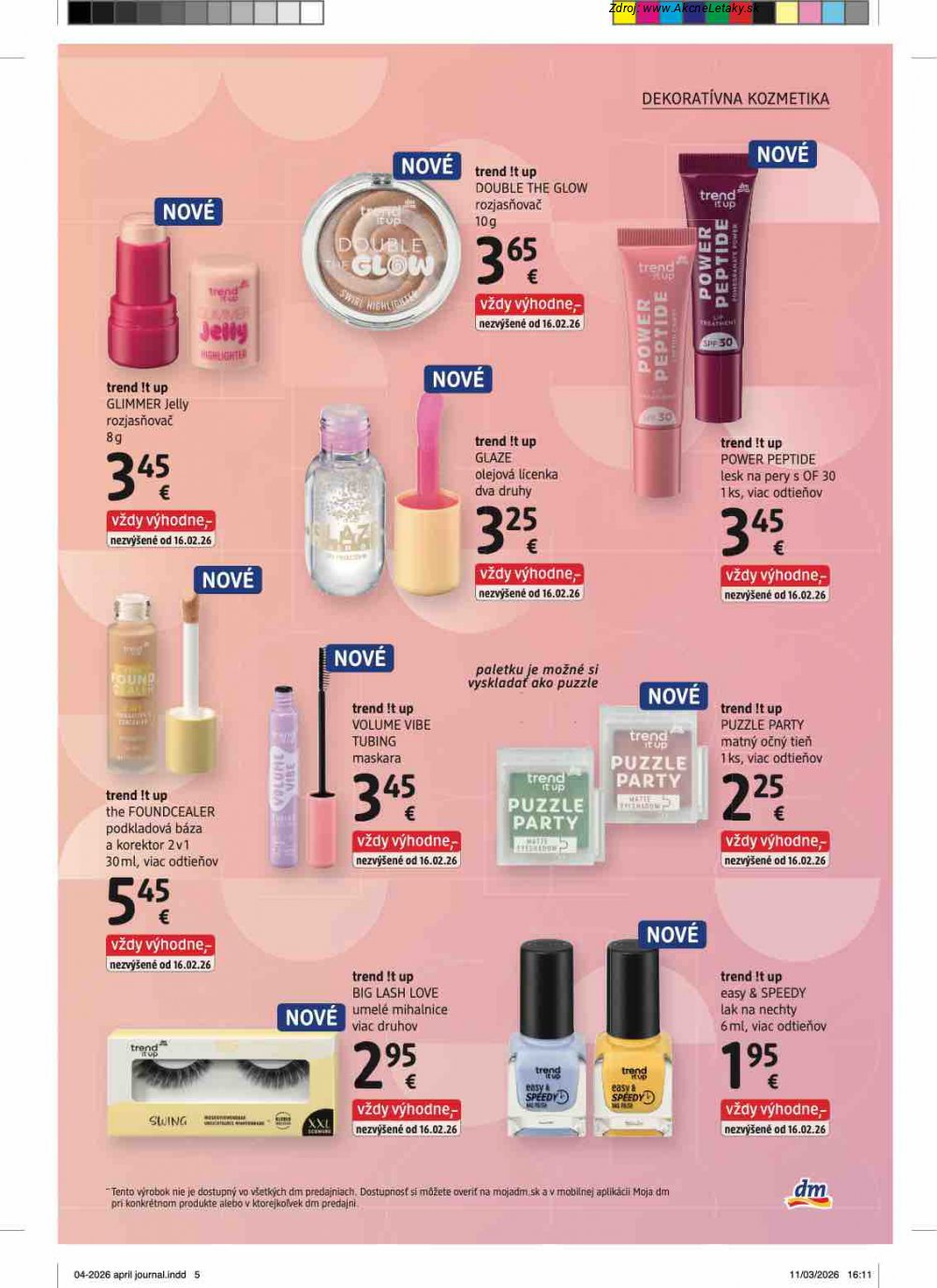 Leták dm drogerie - strana 5