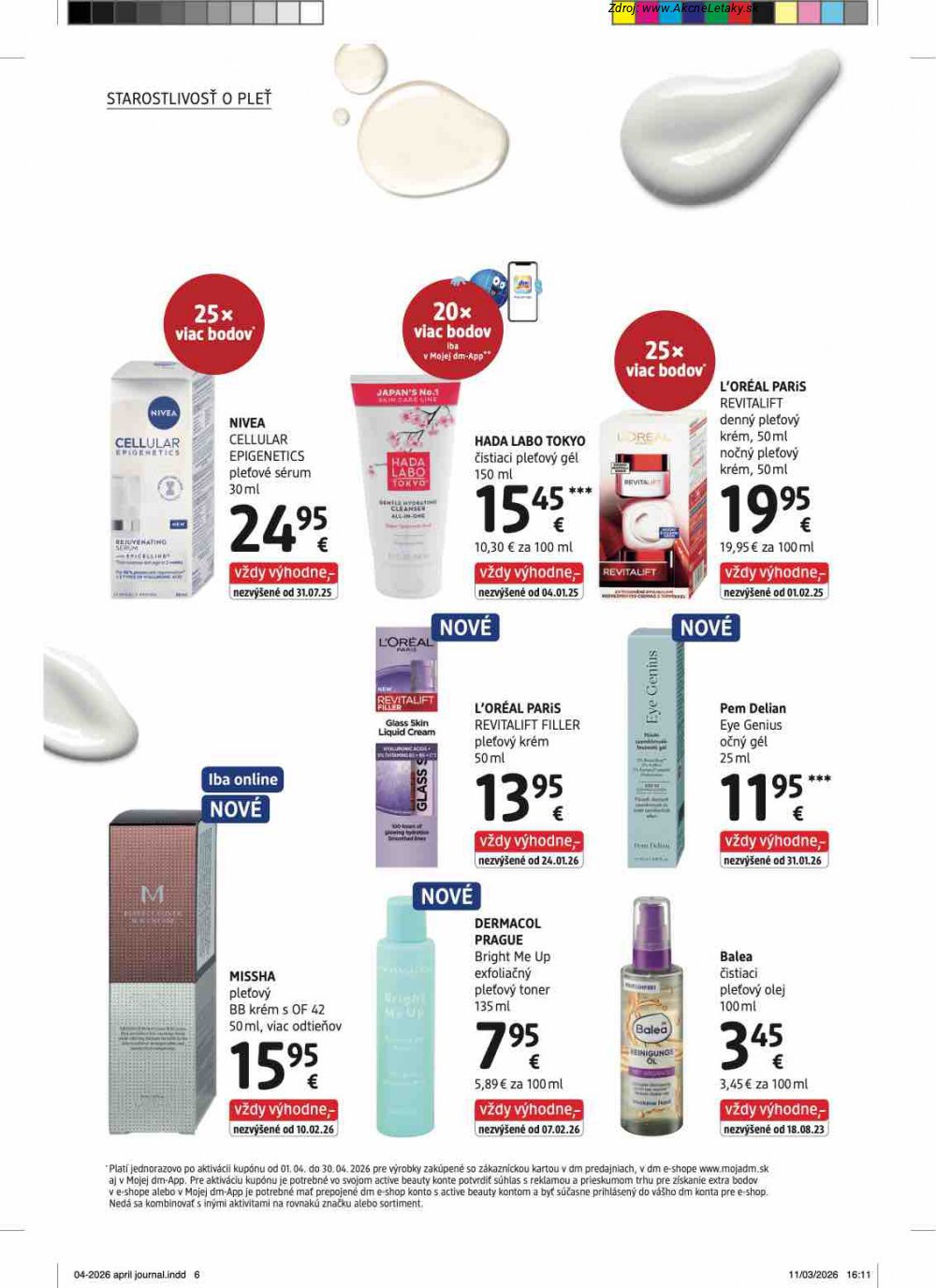 Leták dm drogerie - strana 6