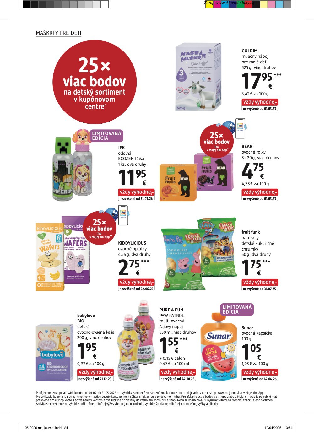 Leták dm drogerie - strana 24