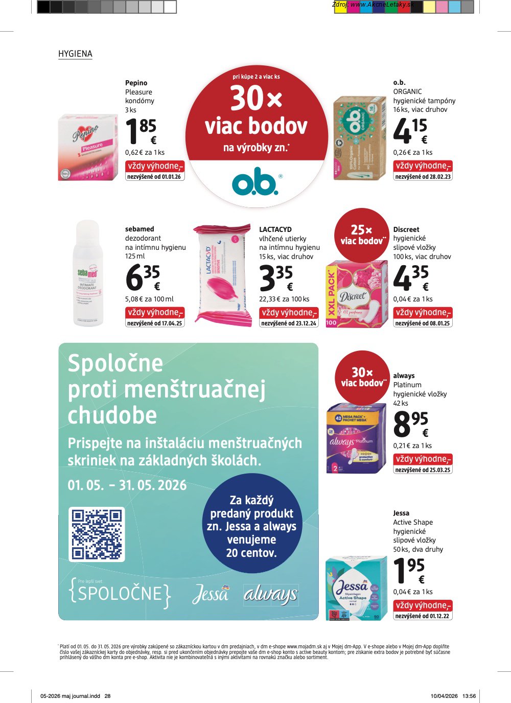 Leták dm drogerie - strana 28