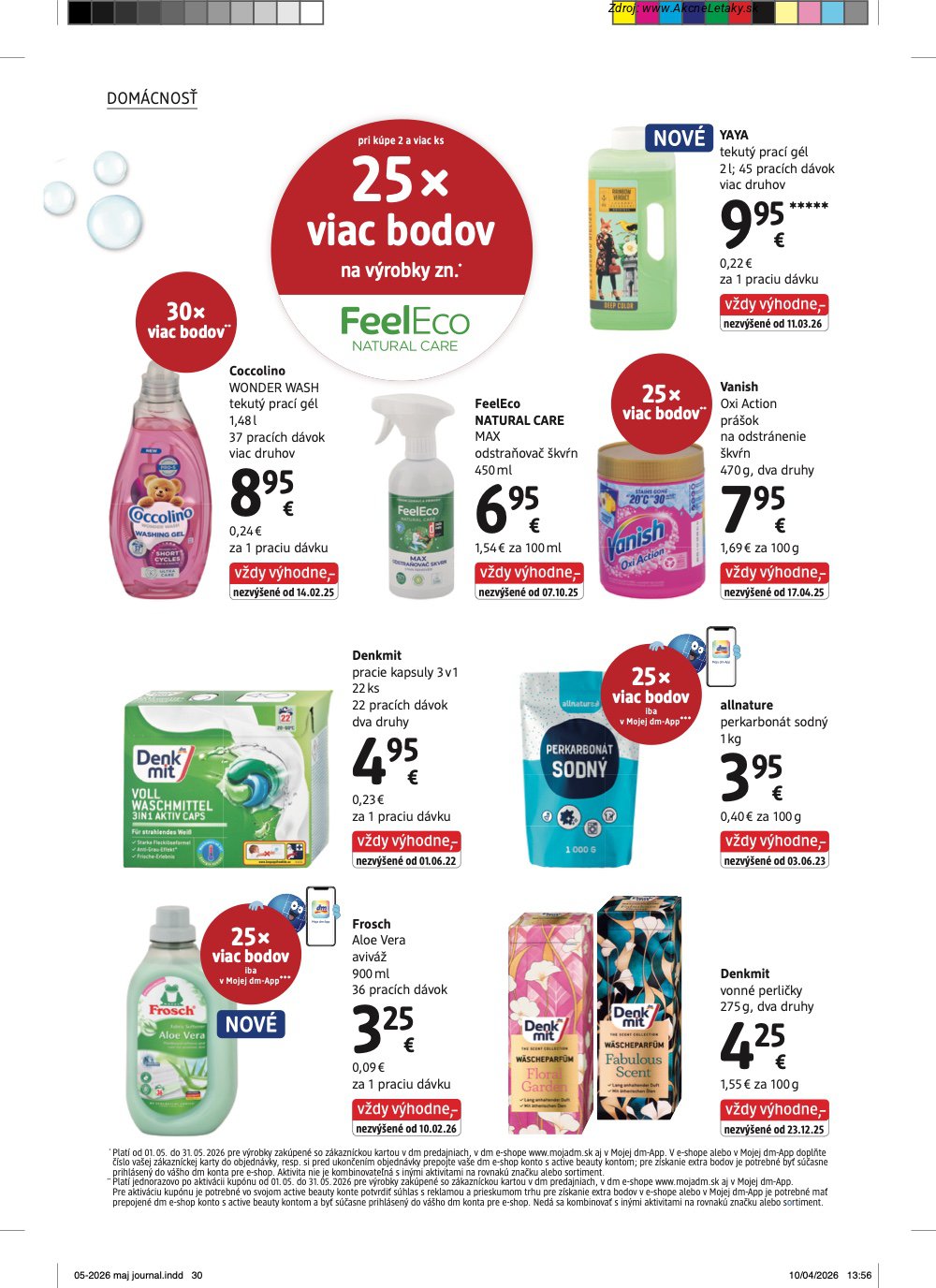 Leták dm drogerie - strana 30