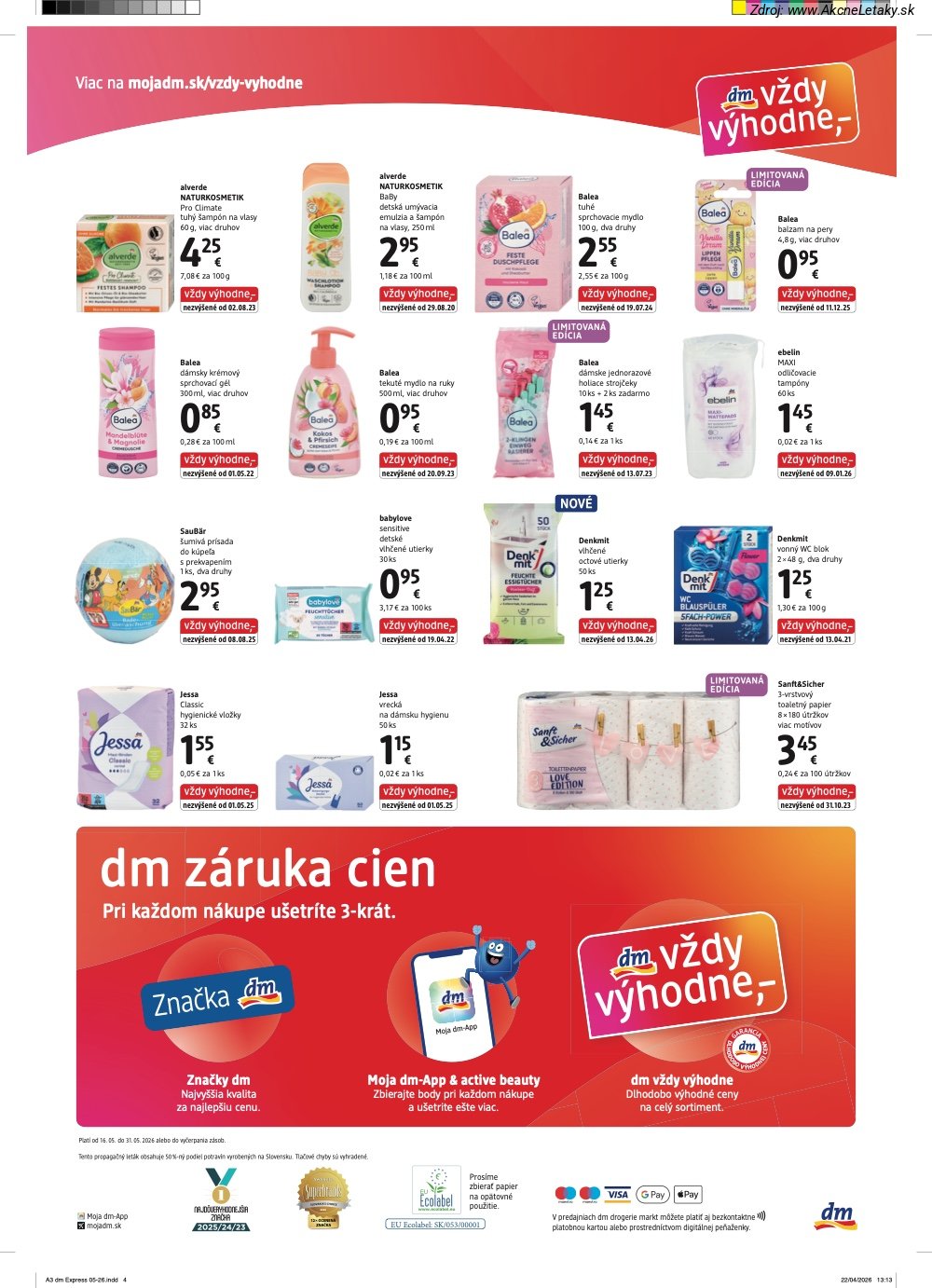 Leták dm drogerie - strana 4