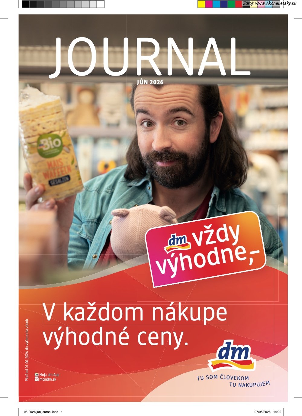 Leták dm drogerie - strana 1