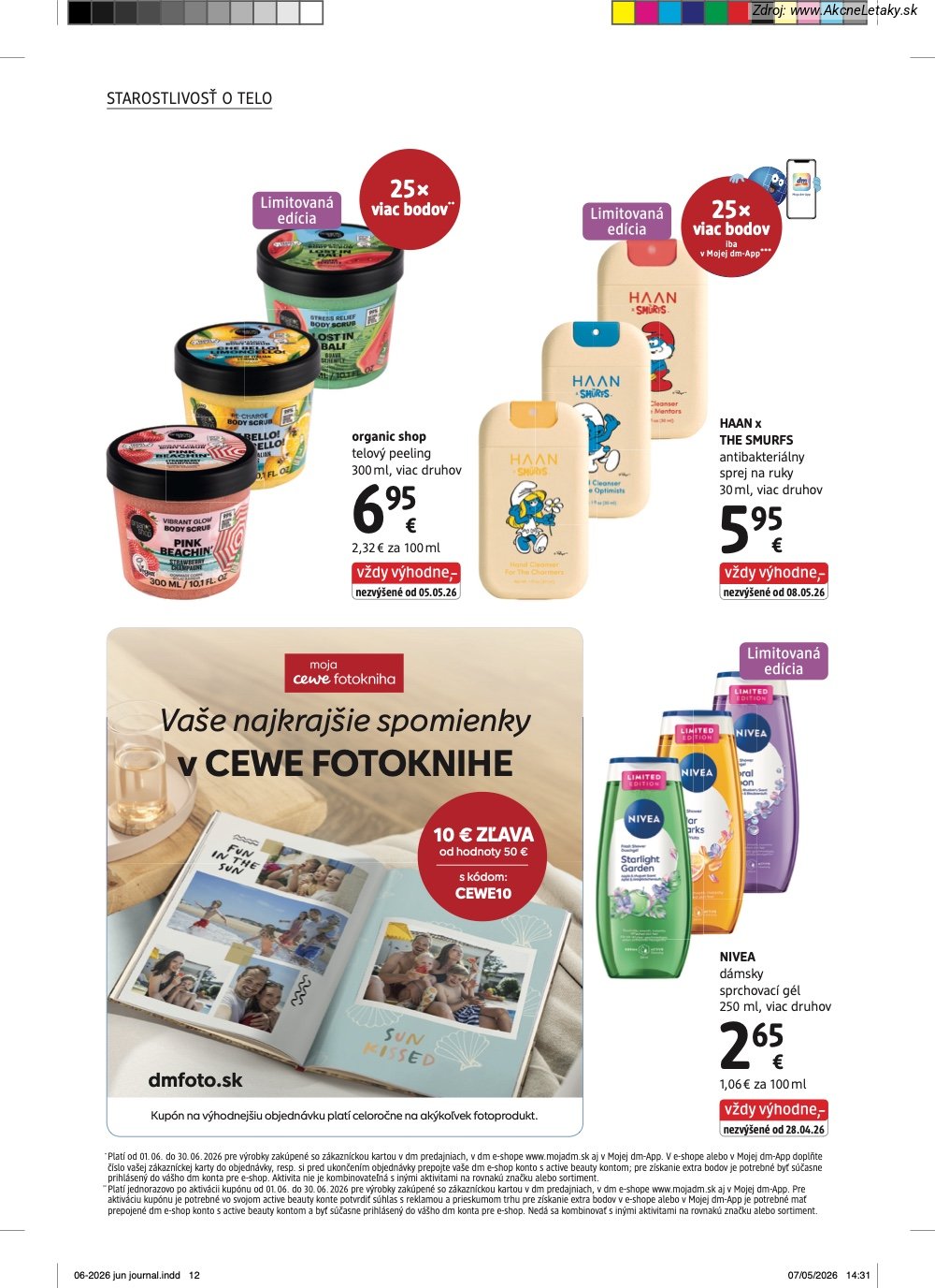Leták dm drogerie (1. 6. - 30. 6. 2026) - strana 12 z 32
