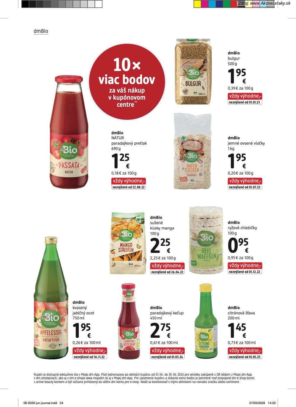 Leták dm drogerie (1. 6. - 30. 6. 2026) - strana 24 z 32