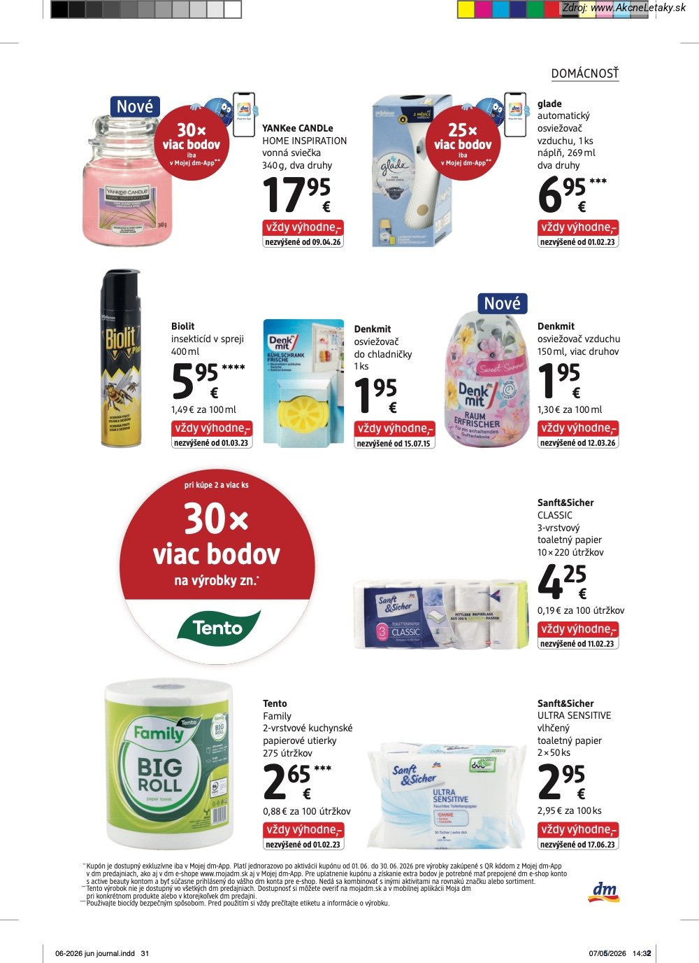 Leták dm drogerie - strana 31