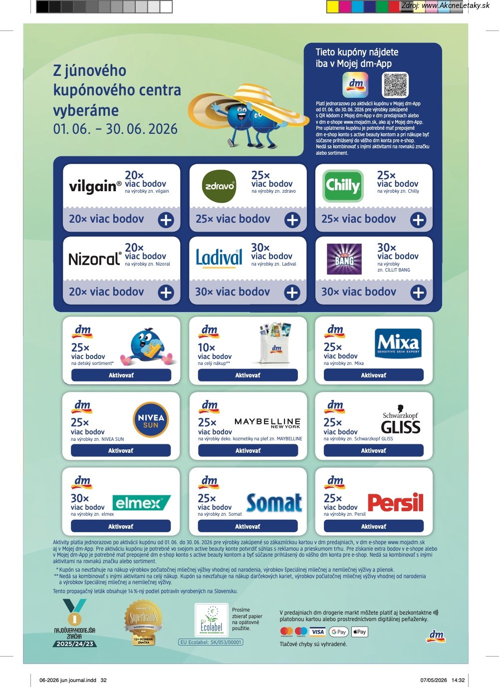 Leták dm drogerie - strana 32