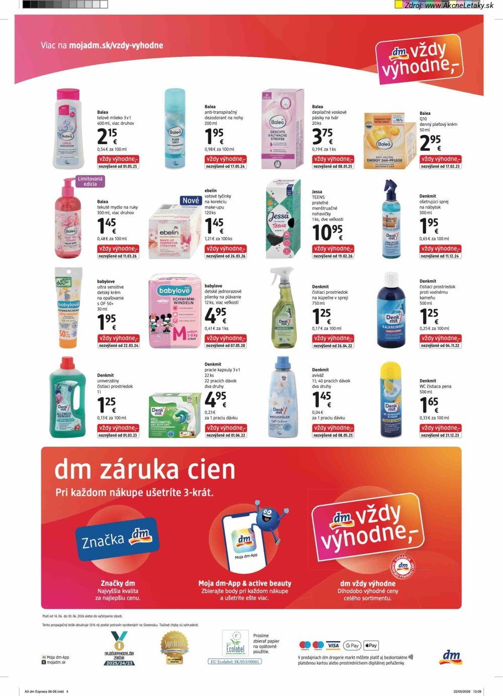 Leták dm drogerie - strana 4
