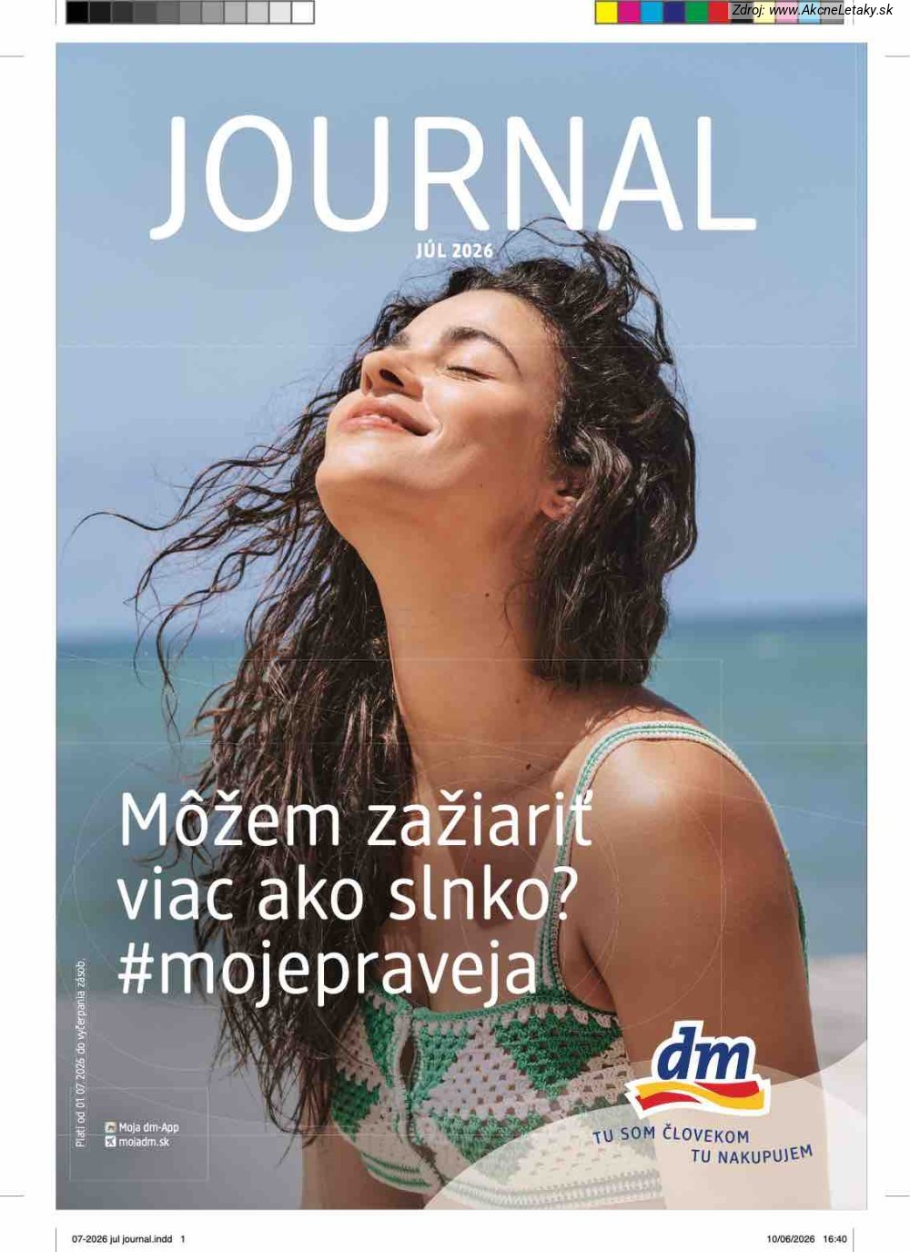 Leták dm drogerie - strana 1