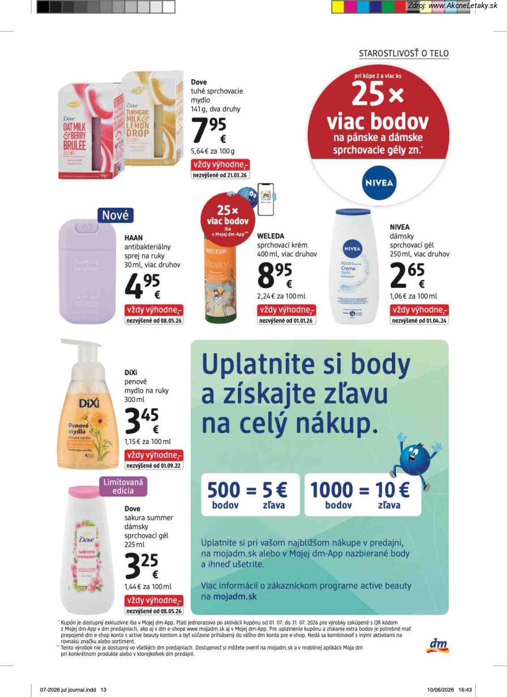 Leták dm drogerie - strana 13