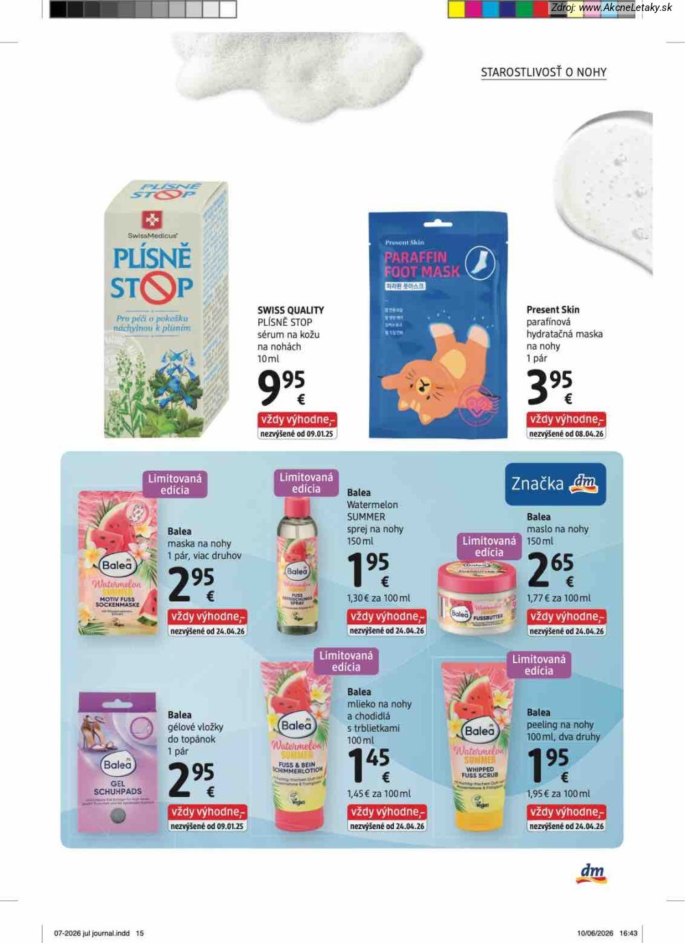 Leták dm drogerie - strana 15