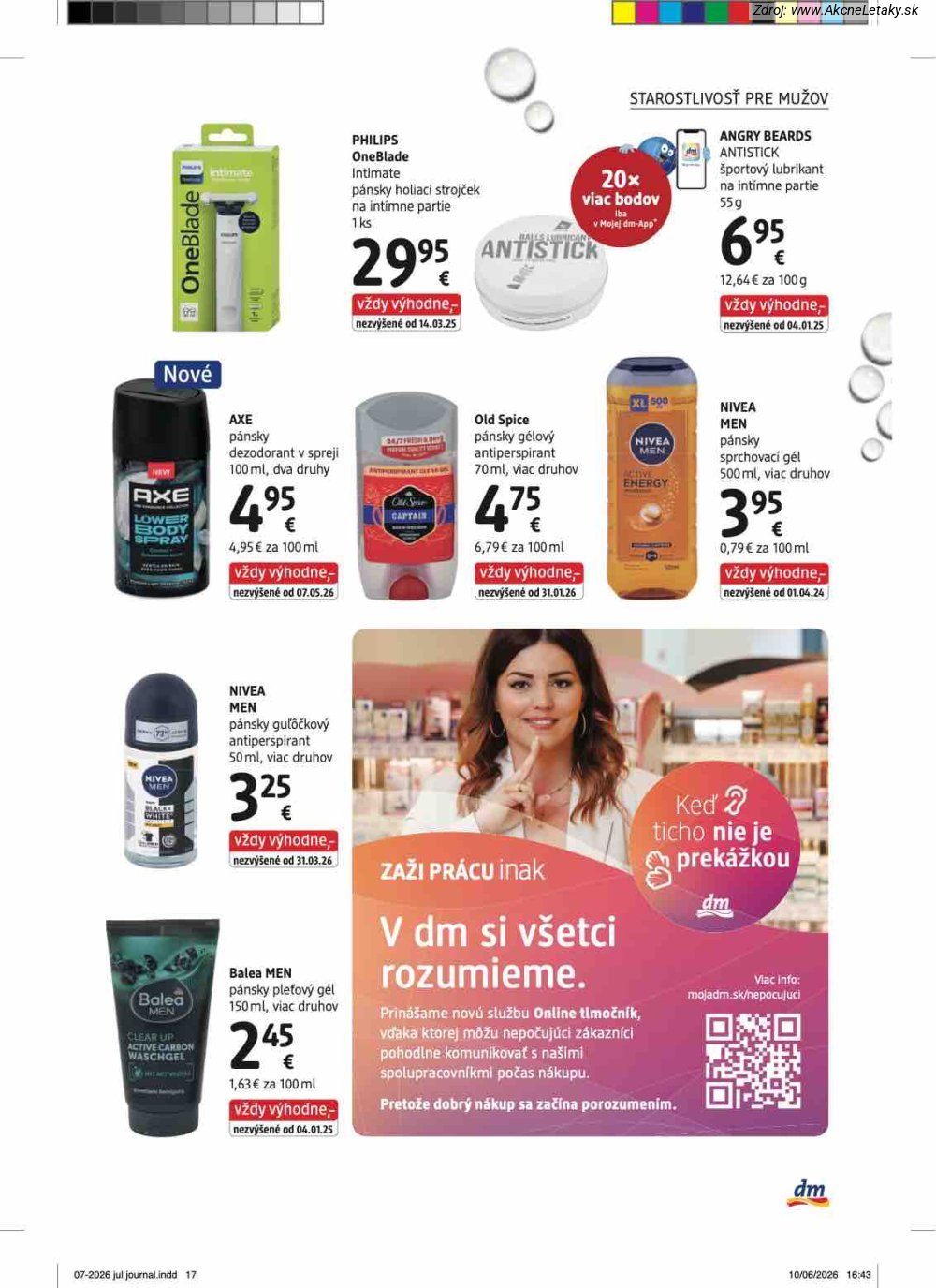 Leták dm drogerie - strana 17
