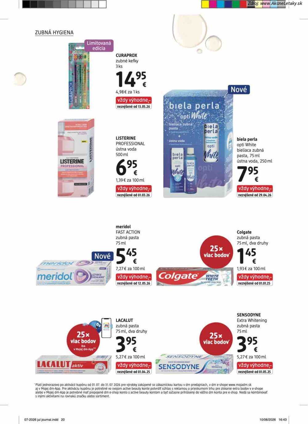 Leták dm drogerie - strana 20