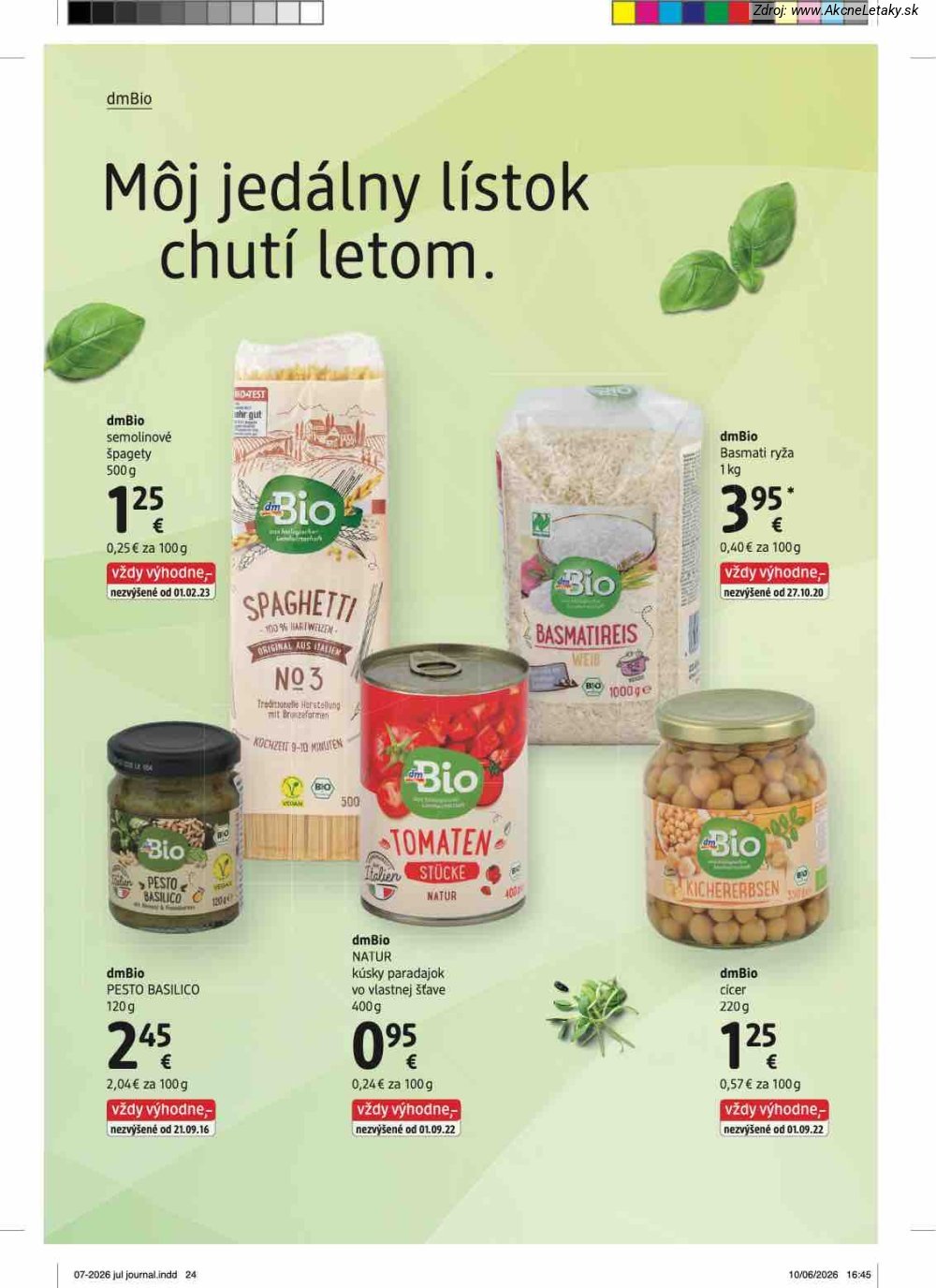 Leták dm drogerie (1. 7. - 31. 7. 2026) - strana 24 z 32