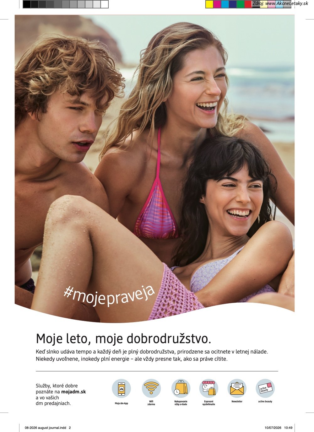 Leták dm drogerie (1. 8. - 31. 8. 2026) - strana 2 z 32