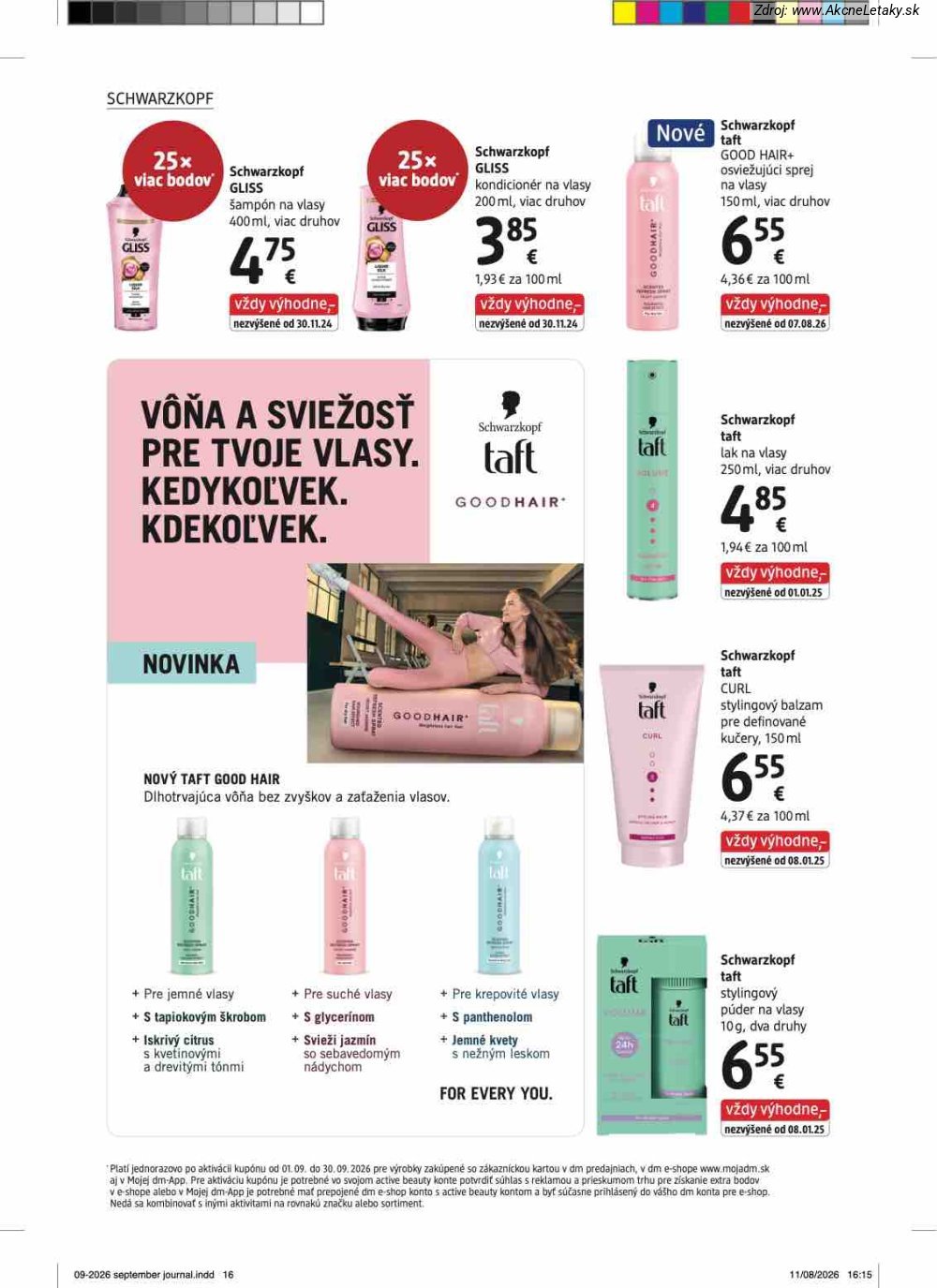 Leták dm drogerie - strana 16