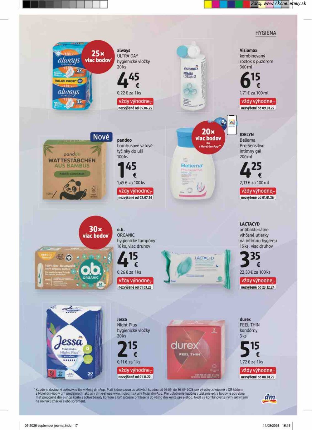 Leták dm drogerie - strana 17