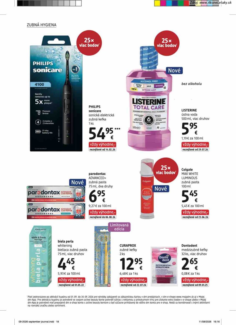 Leták dm drogerie - strana 18
