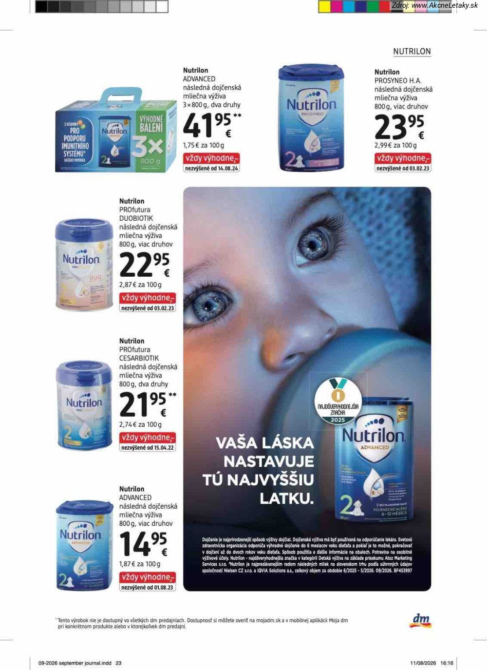 Leták dm drogerie - strana 23