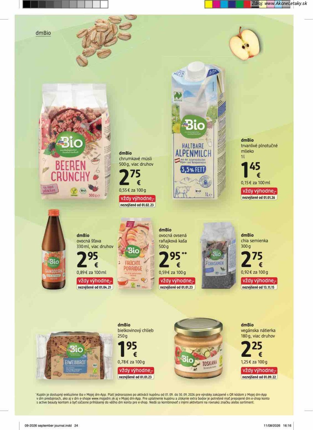 Leták dm drogerie - strana 24