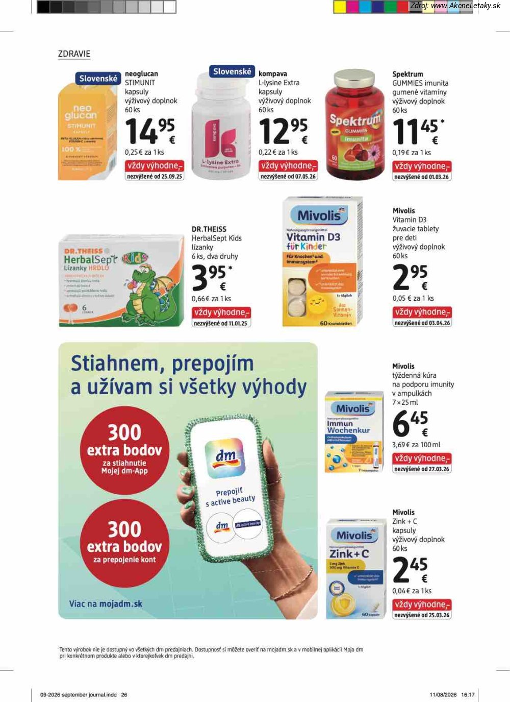 Leták dm drogerie - strana 26