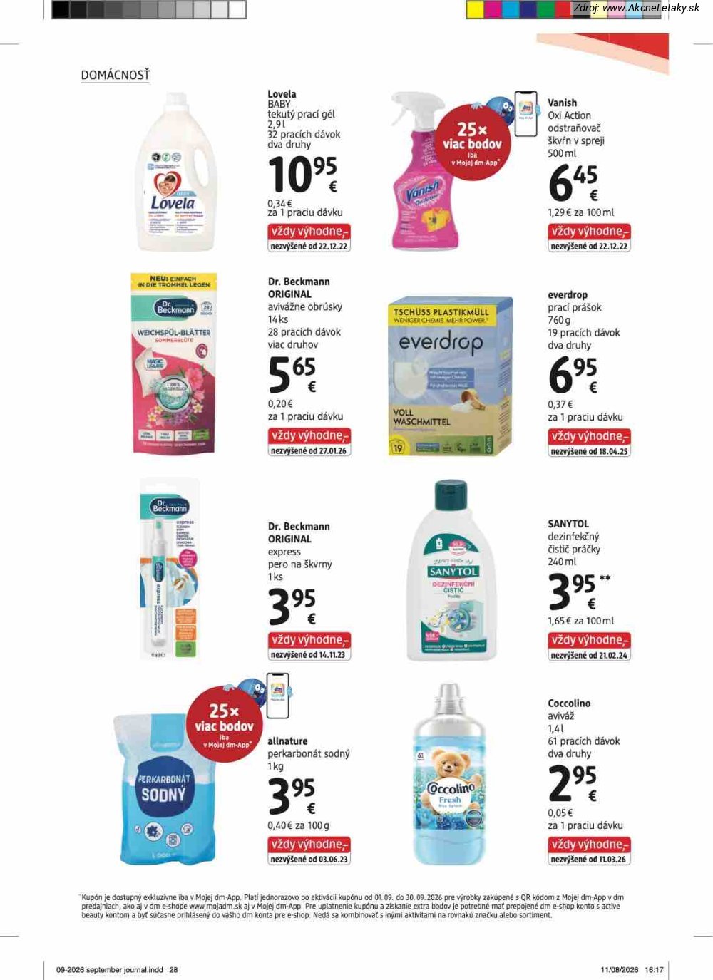Leták dm drogerie - strana 28