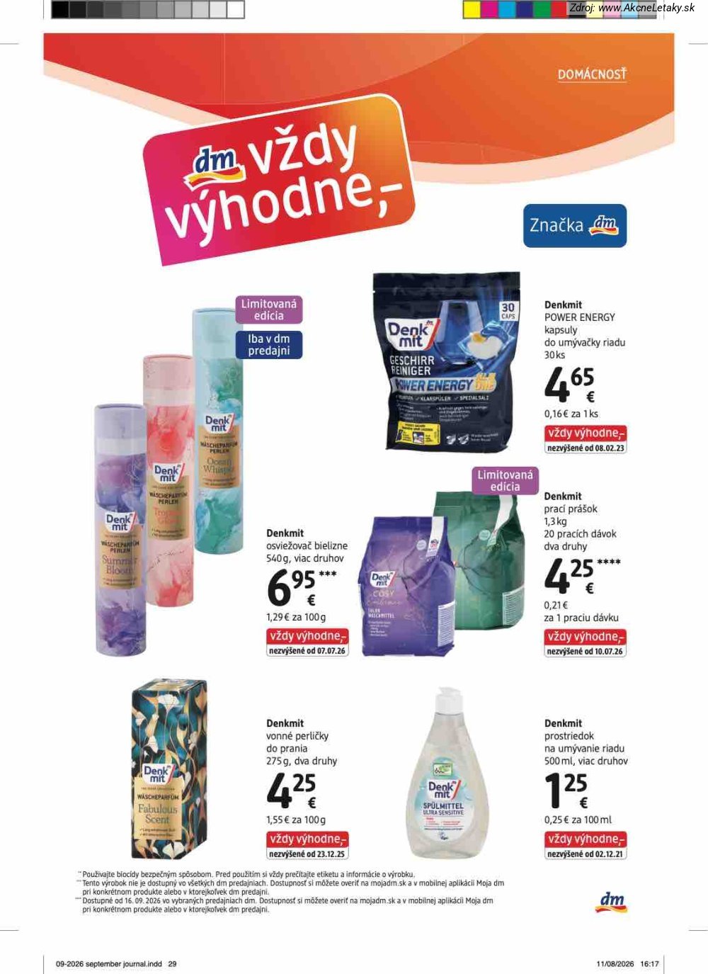 Leták dm drogerie - strana 29