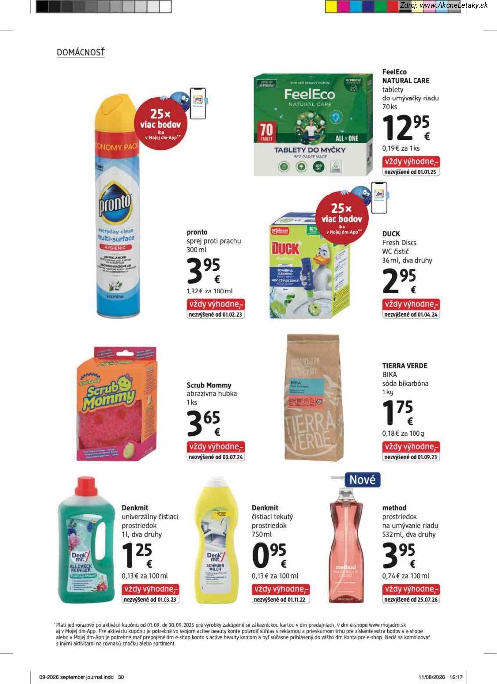 Leták dm drogerie - strana 30