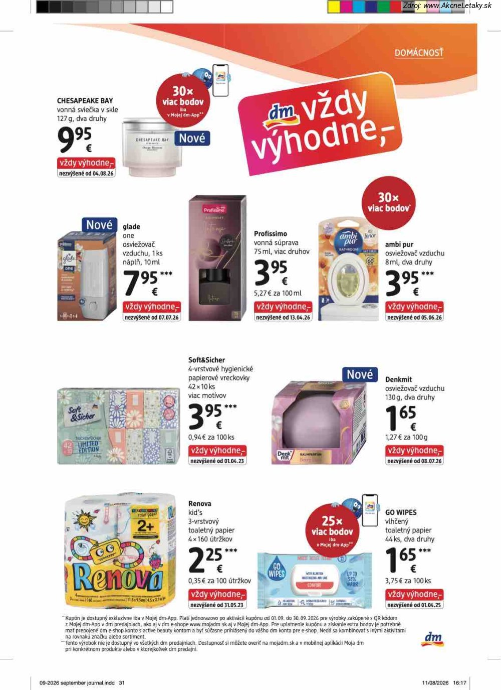 Leták dm drogerie - strana 31