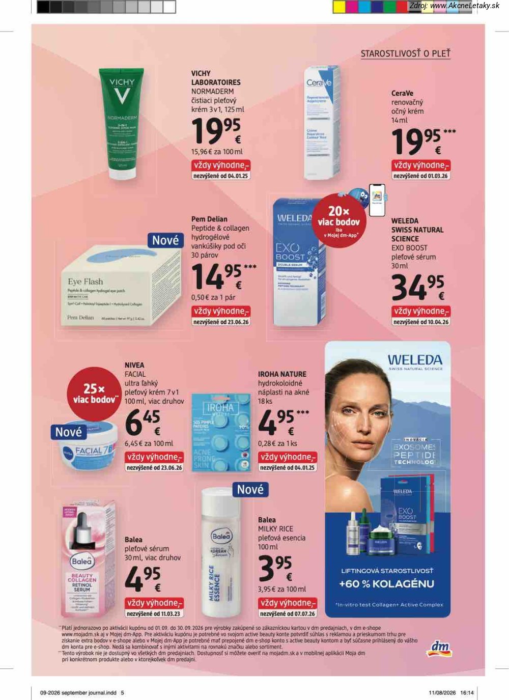 Leták dm drogerie (1. 9. - 30. 9. 2026) - strana 5 z 32