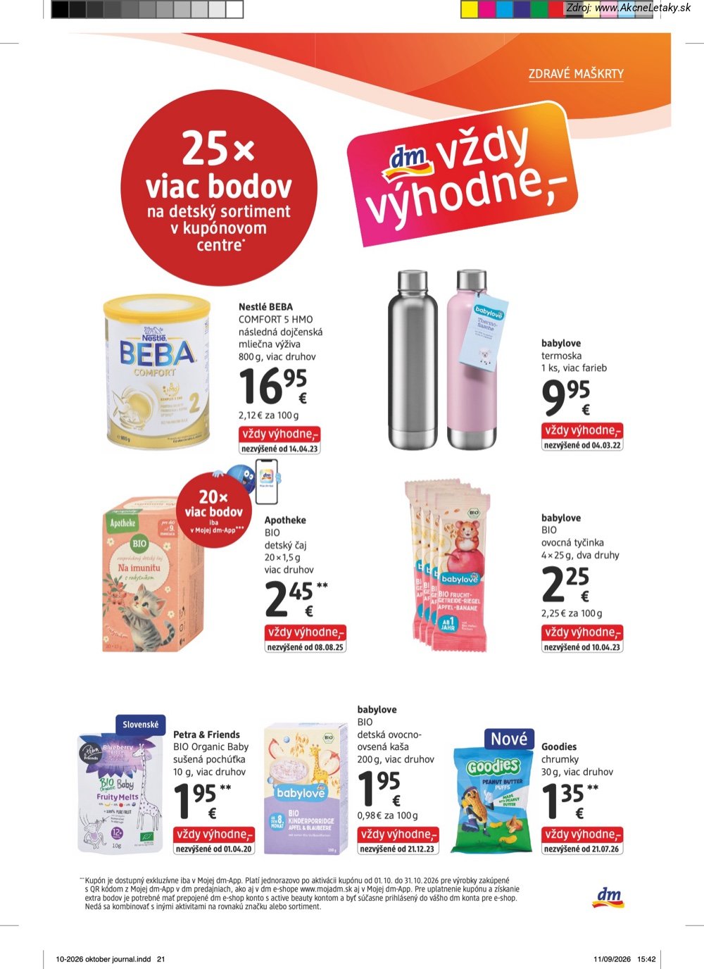Leták dm drogerie - strana 21