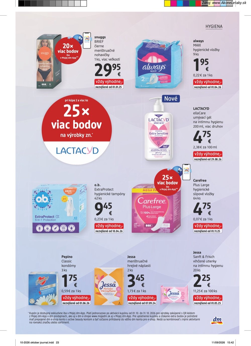 Leták dm drogerie - strana 23