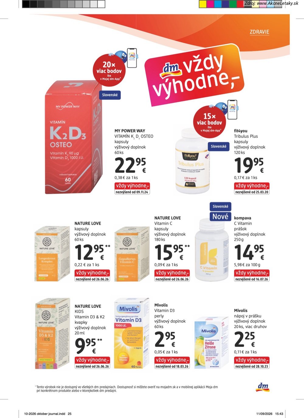Leták dm drogerie - strana 25