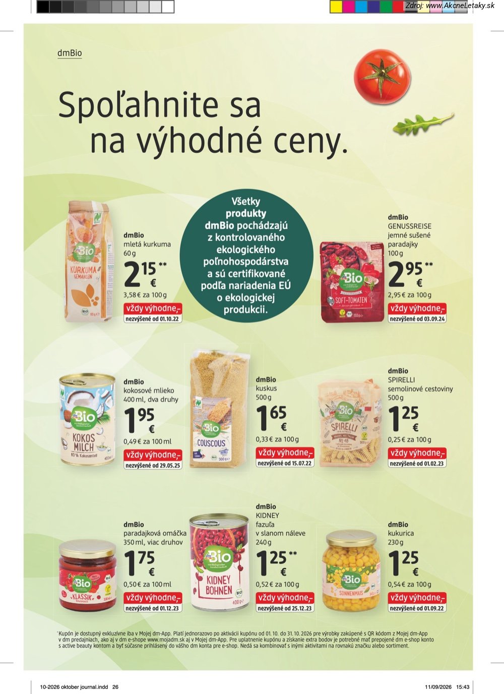 Leták dm drogerie - strana 26