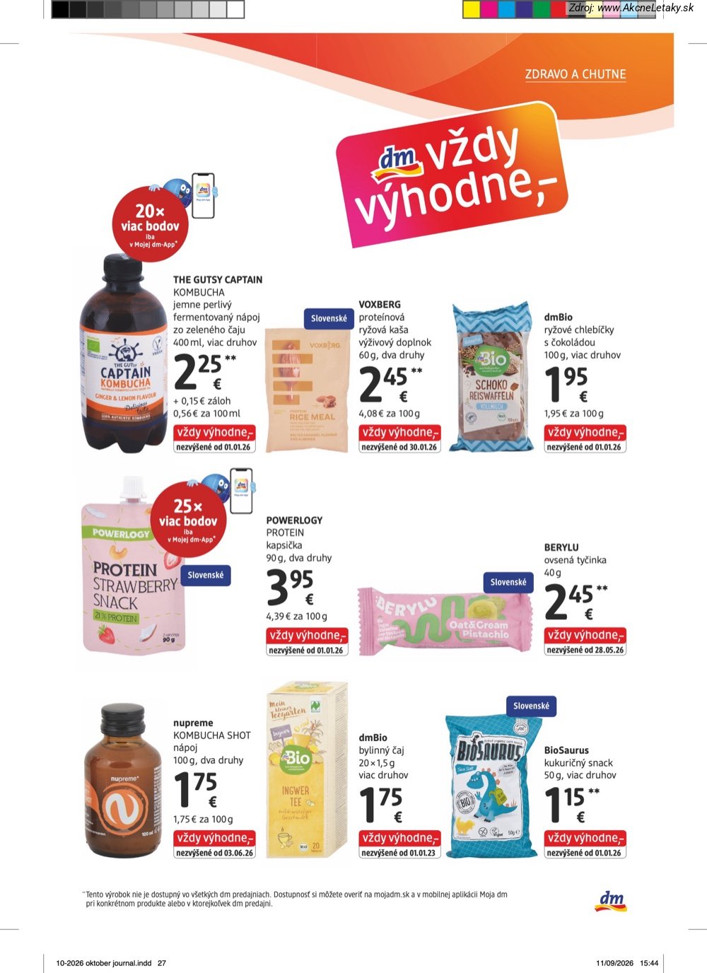 Leták dm drogerie - strana 27