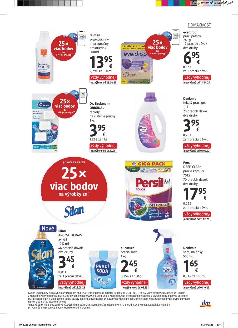 Leták dm drogerie - strana 29
