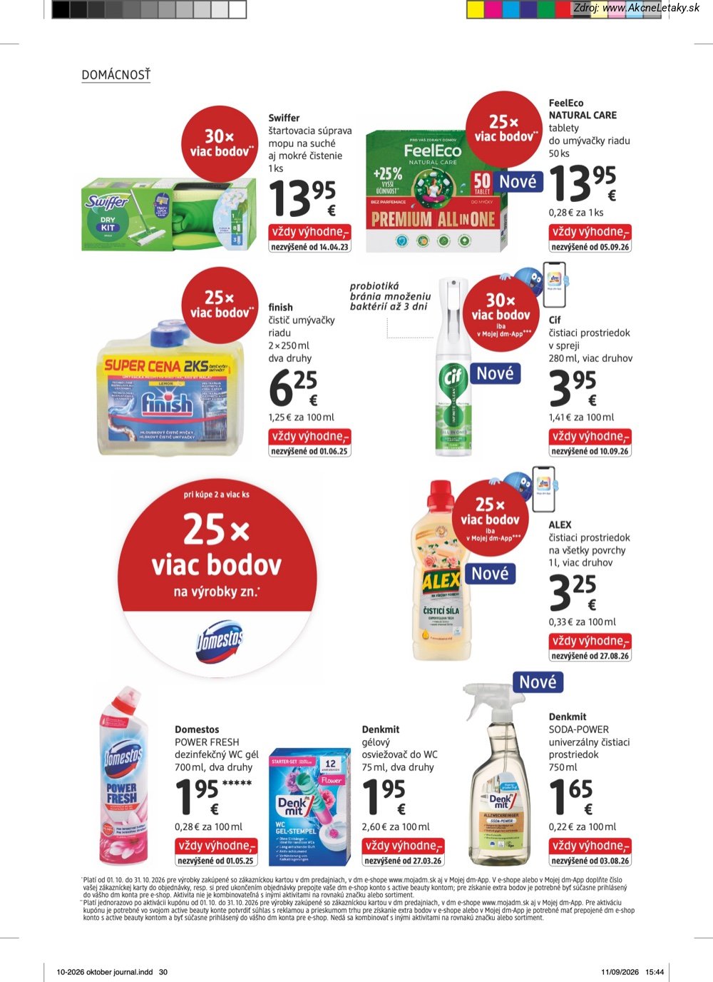 Leták dm drogerie - strana 30