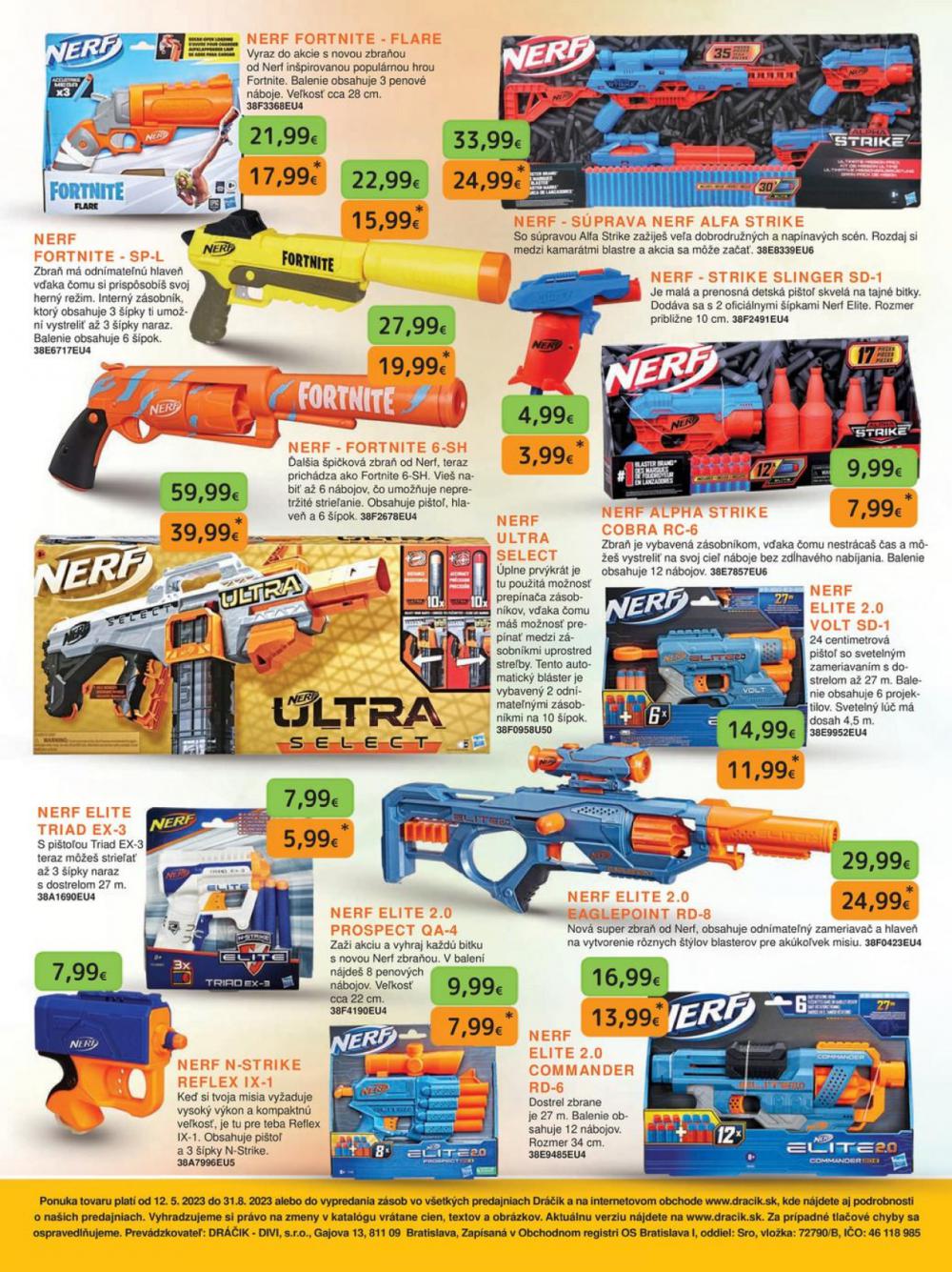 Leták Dráčik (12. 5. - 31. 8. 2023) - strana 18 z 18