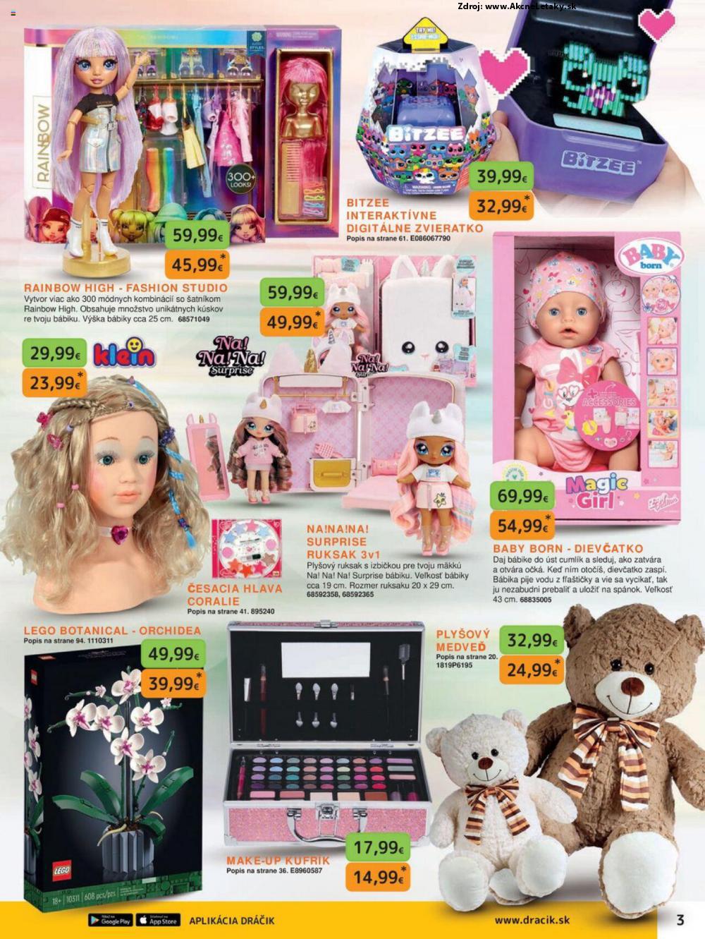 Leták Dráčik (8. 10. - 31. 12. 2023) - strana 3 z 132