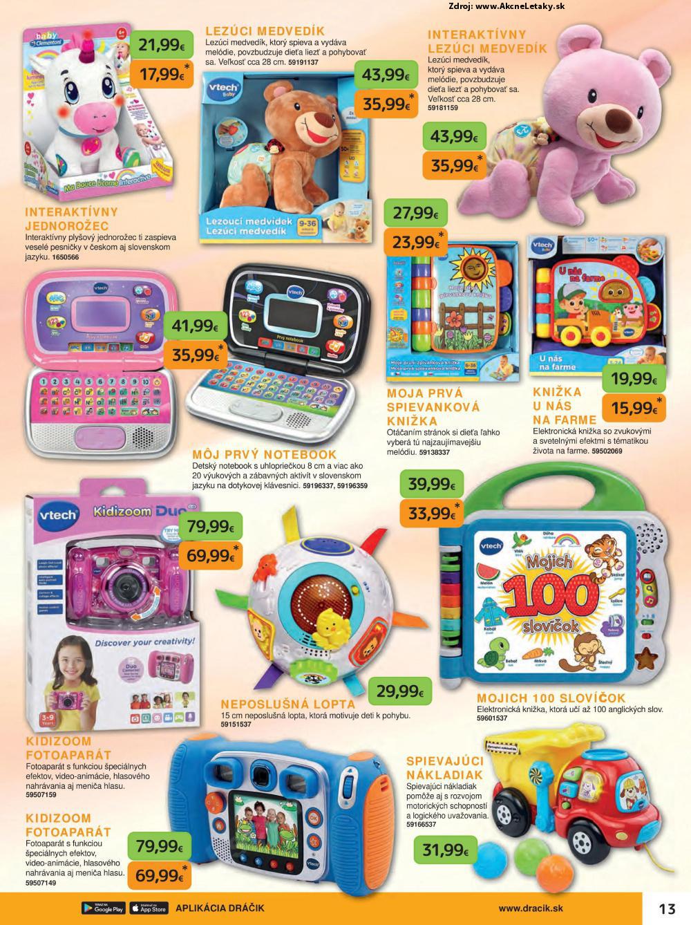 Leták Dráčik (10. 10. - 31. 12. 2024) - strana 13 z 124
