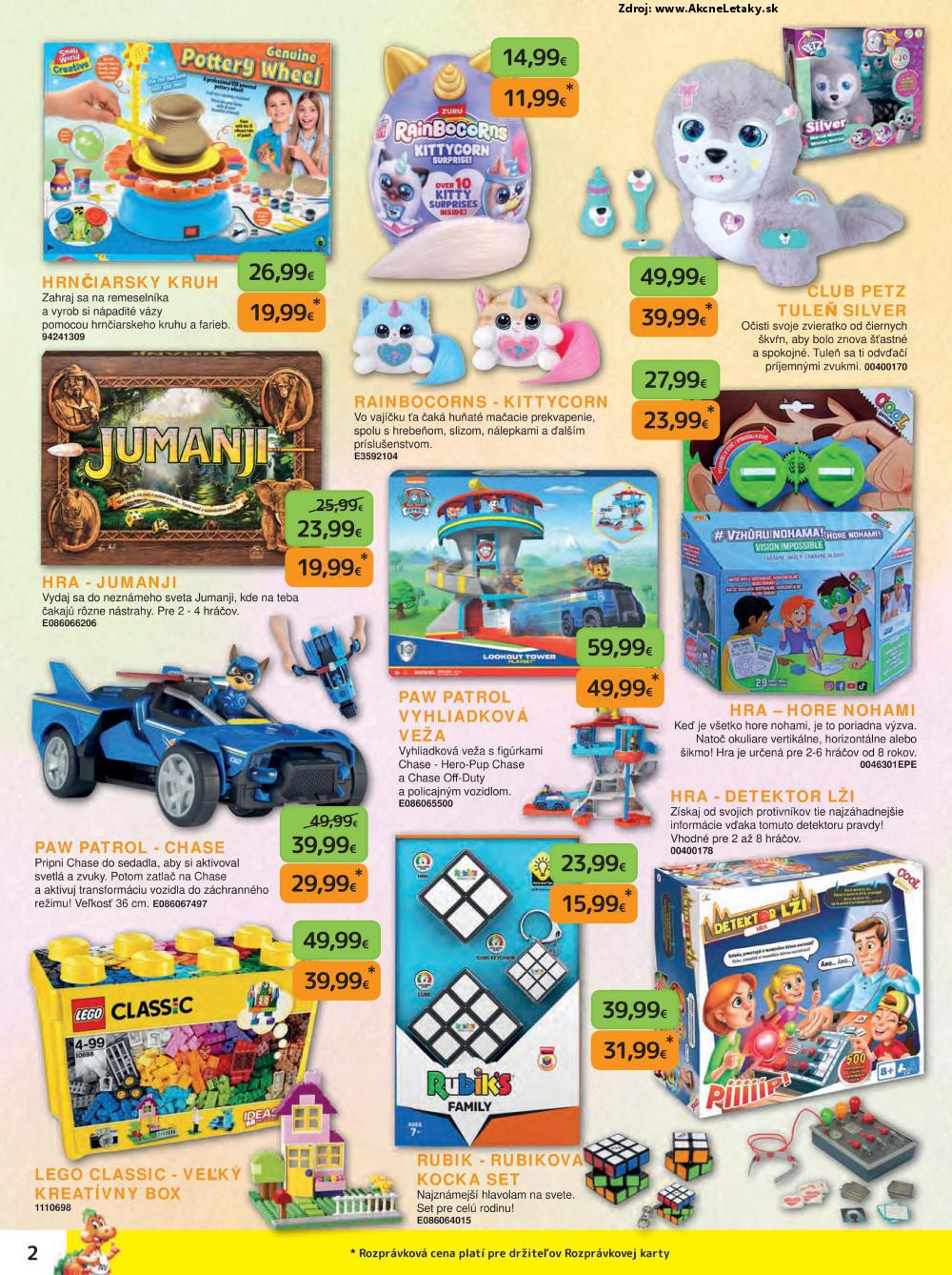 Leták Dráčik (10. 10. - 31. 12. 2024) - strana 2 z 124