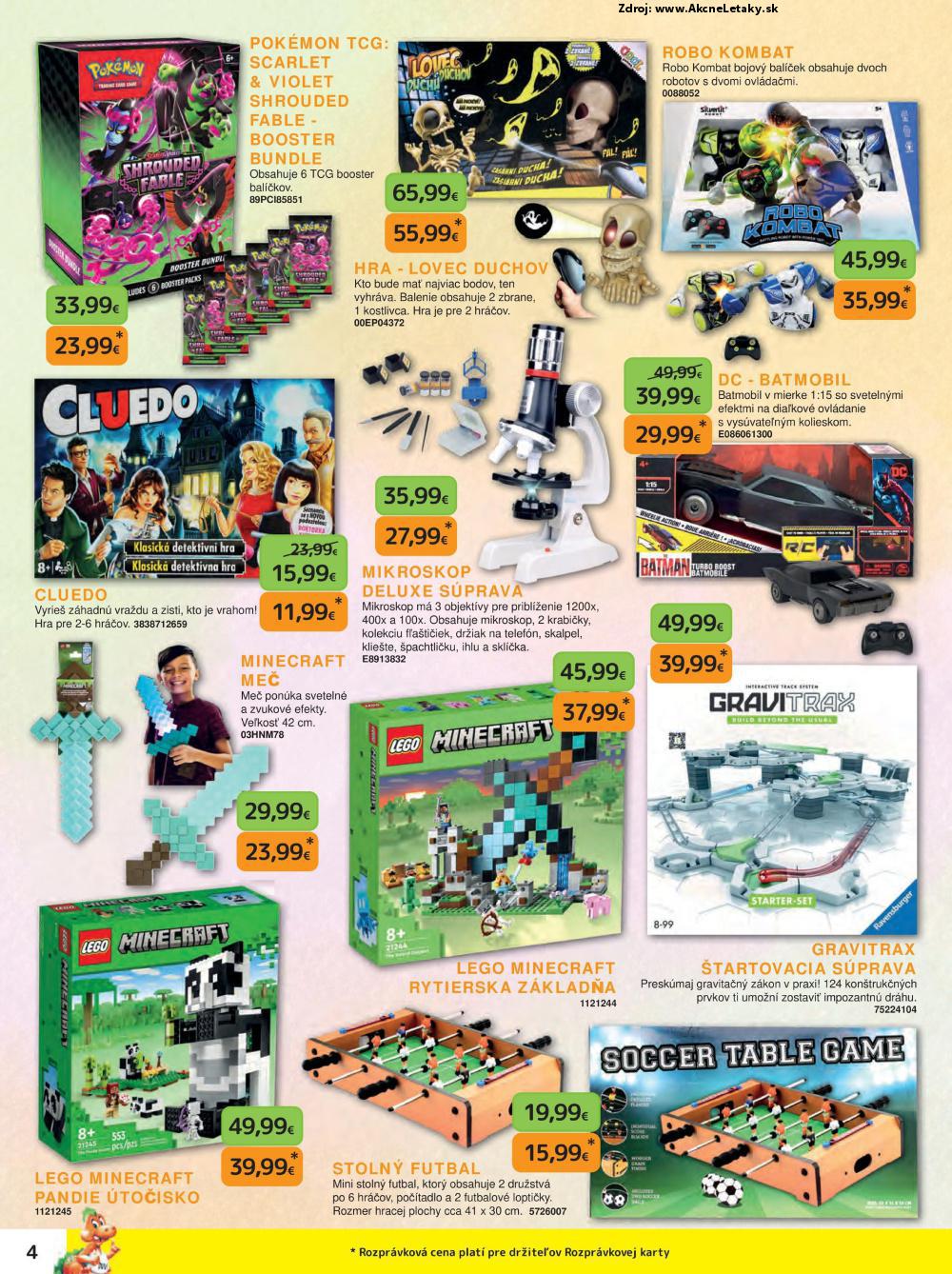 Leták Dráčik (10. 10. - 31. 12. 2024) - strana 4 z 124