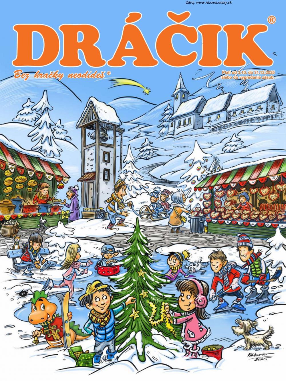 Leták Dráčik (3. 10. - 31. 12. 2025) - strana 1 z 124