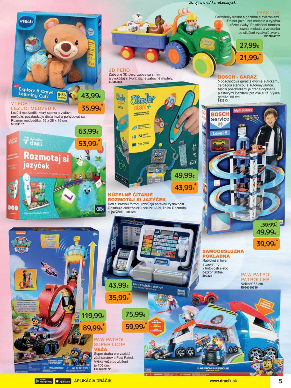 Leták Dráčik (3. 10. - 31. 12. 2025) - strana 5 z 124