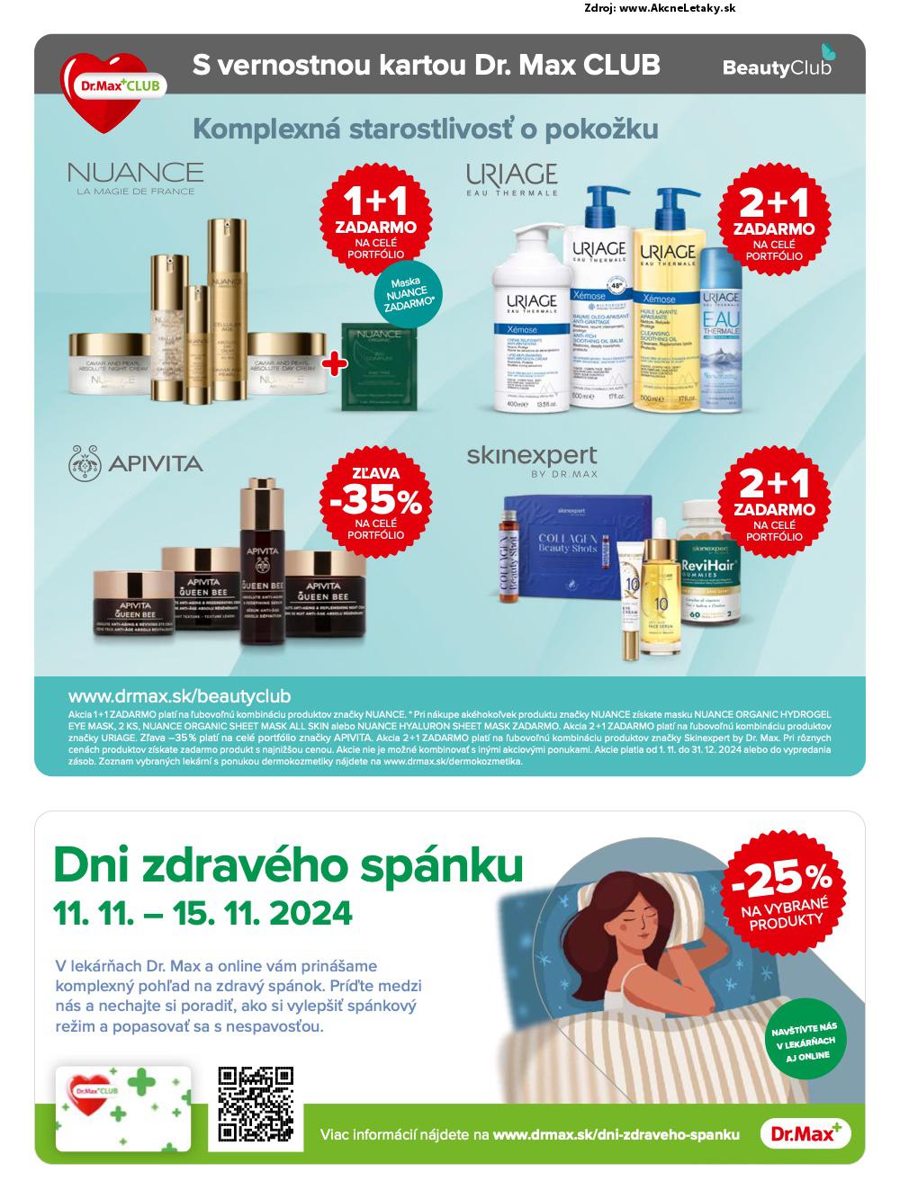 Leták Dr.Max (1. 11. - 30. 11. 2024) - strana 11 z 12